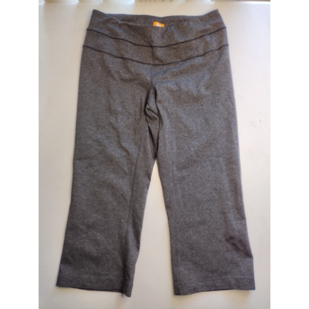 Lucy Powermax Grey Heathered Cropped Athletic‎ Pants Womens Size XS